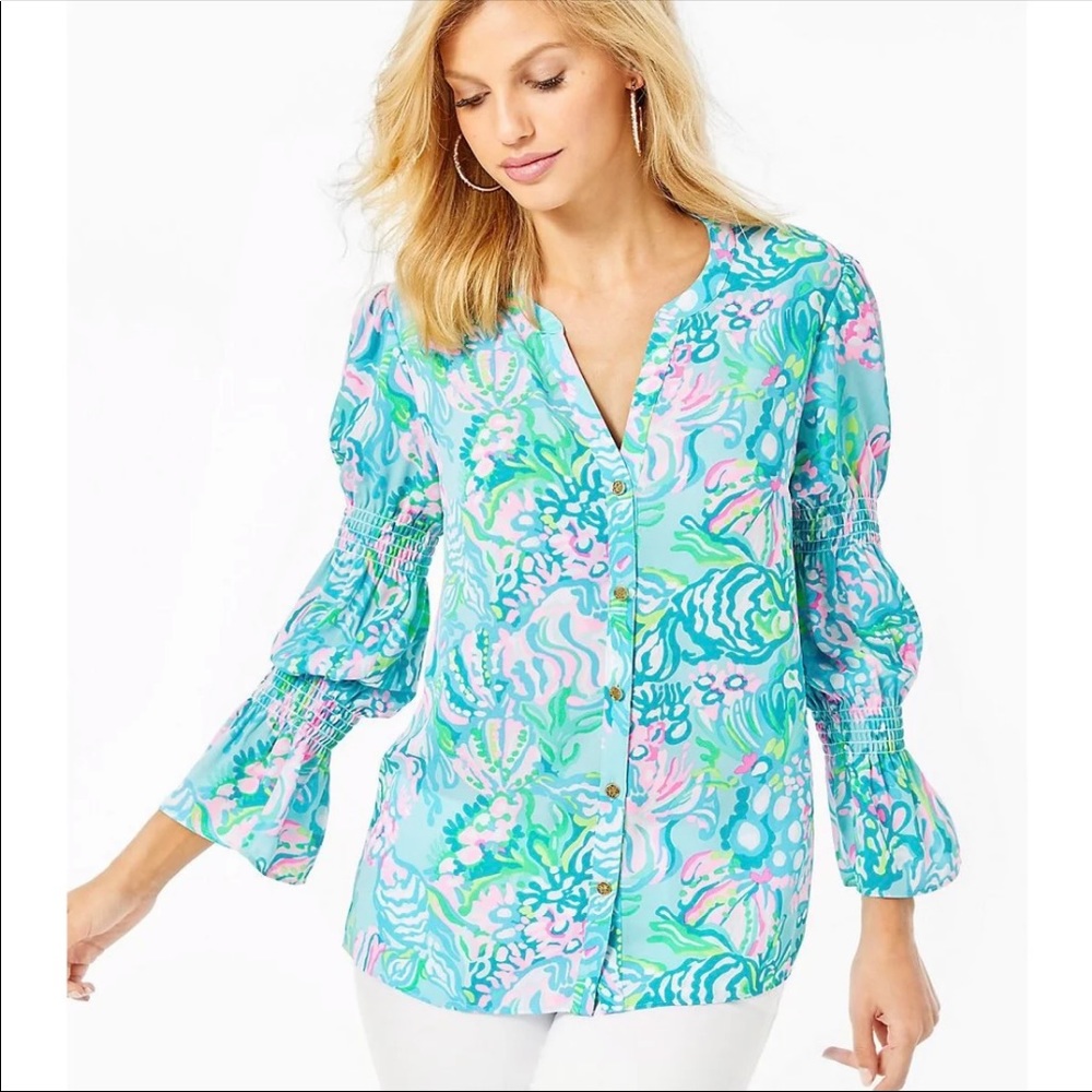 ❌SOLD❌Lilly Pulitzer Blouse NWT